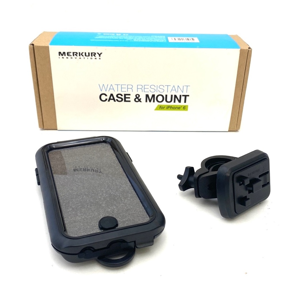 Merkury Innovations Water Resistant Weatherproof Case & Bike Mount for i…